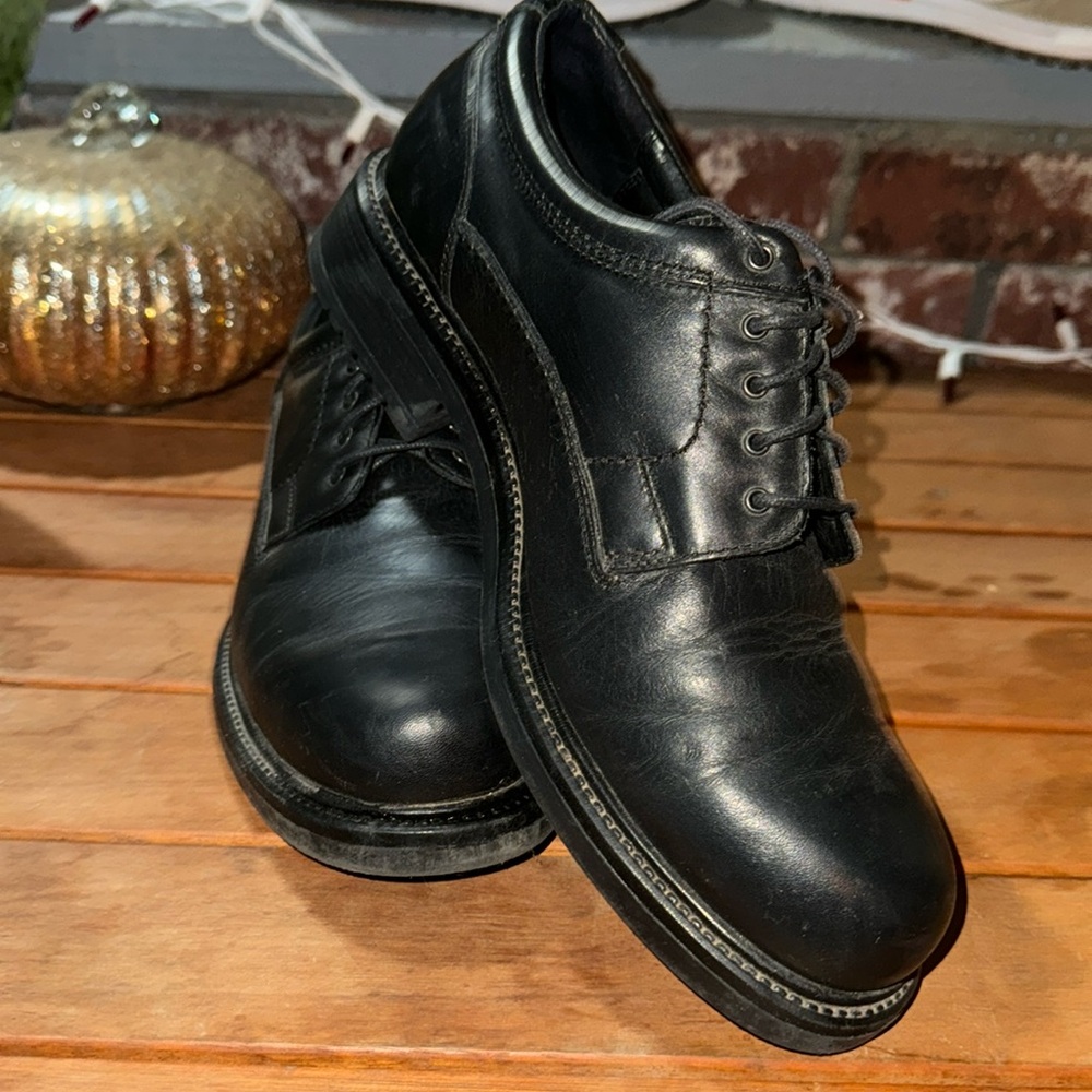 Bass Shoes Men 9 Black Lace Up Shoes